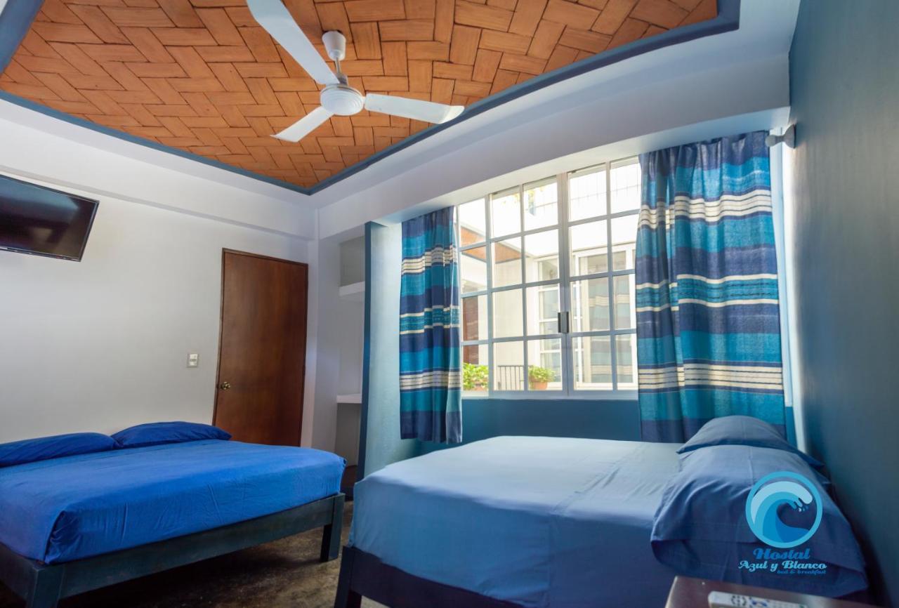Hostal Azul Y Blanco Santa Cruz Huatulco Exteriér fotografie