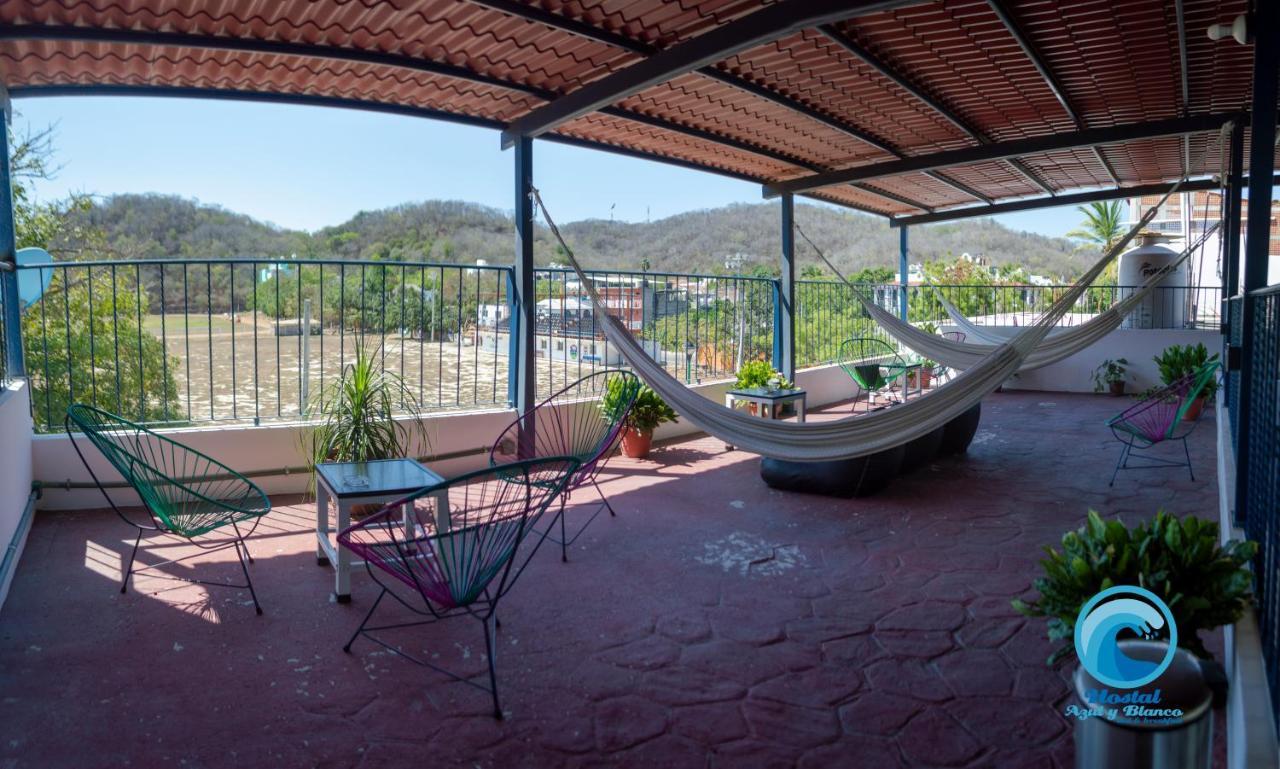 Hostal Azul Y Blanco Santa Cruz Huatulco Exteriér fotografie