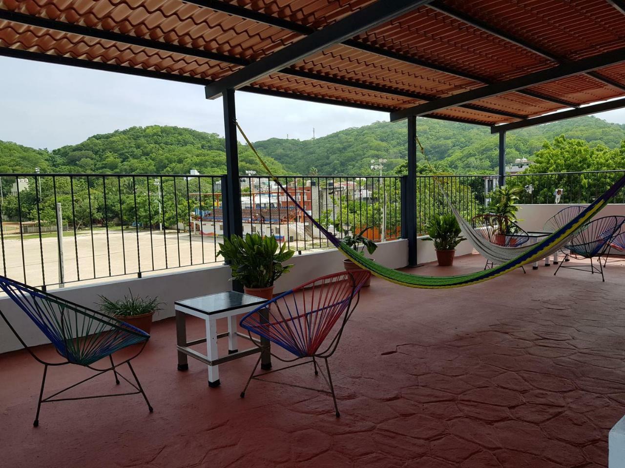Hostal Azul Y Blanco Santa Cruz Huatulco Exteriér fotografie